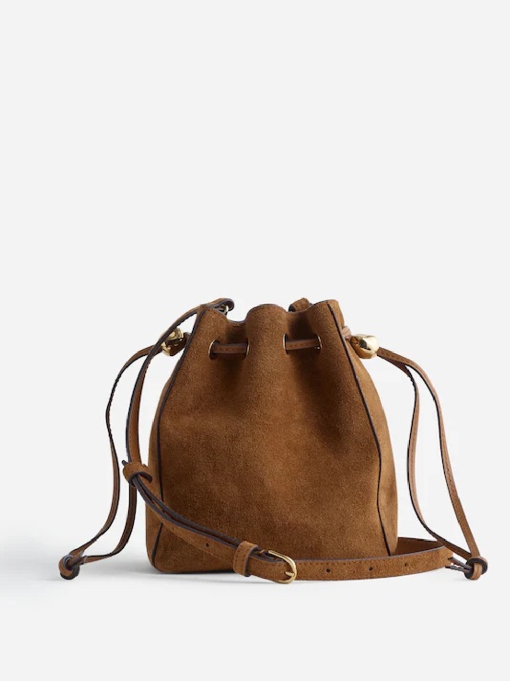 Madewell The Mini Drawstring Crossbody Bucket Bag 8”x7”x5”
(Sep 026)